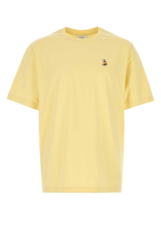 26SS 메종키츠네 드리밍 폭스 컴포트 티셔츠 QM00102KJ7026 0425 Yellow