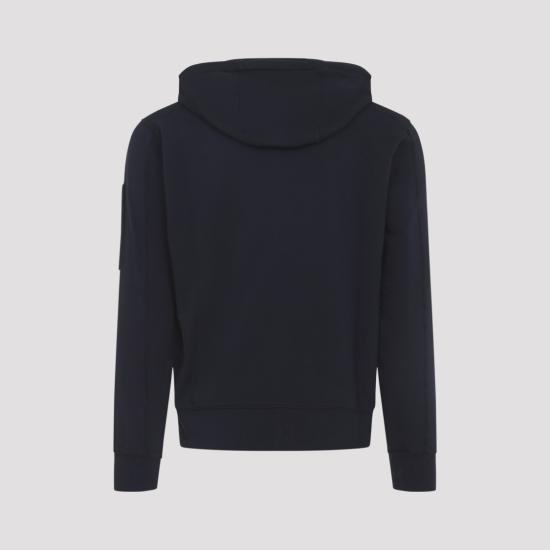 26SS 씨피 컴퍼니 집 후드 렌즈 스웨트셔츠 20CMSS081A 002246G Black - C.P. COMPANY