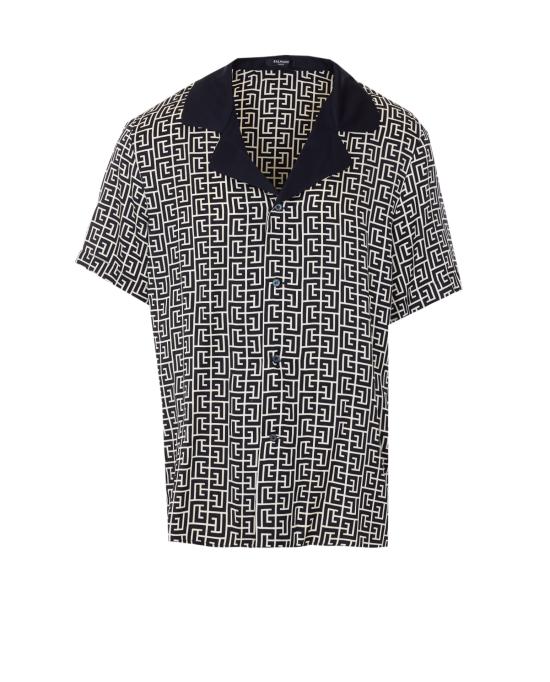 26SS 발망 반팔 티셔츠 HN133VI36 GXE Black