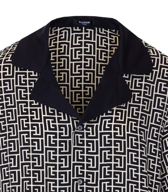 26SS 발망 반팔 티셔츠 HN133VI36 GXE Black - BALMAIN