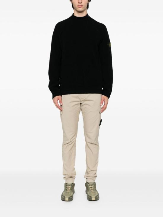 25FW 스톤 아일랜드 스웨터 K2S155100073S00A4 Black - STONE ISLAND