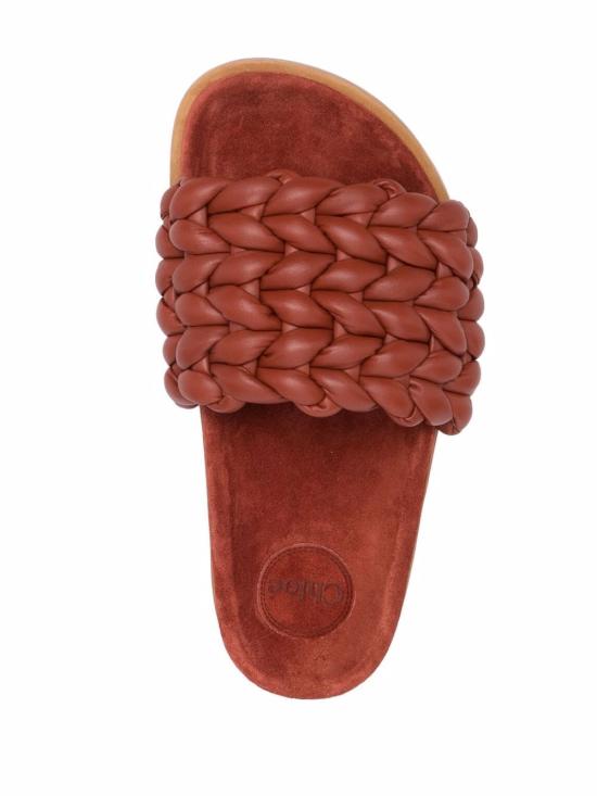  끌로에 샌들 CHC22S557X6 KACEY841 Leather Brown - CHLOE