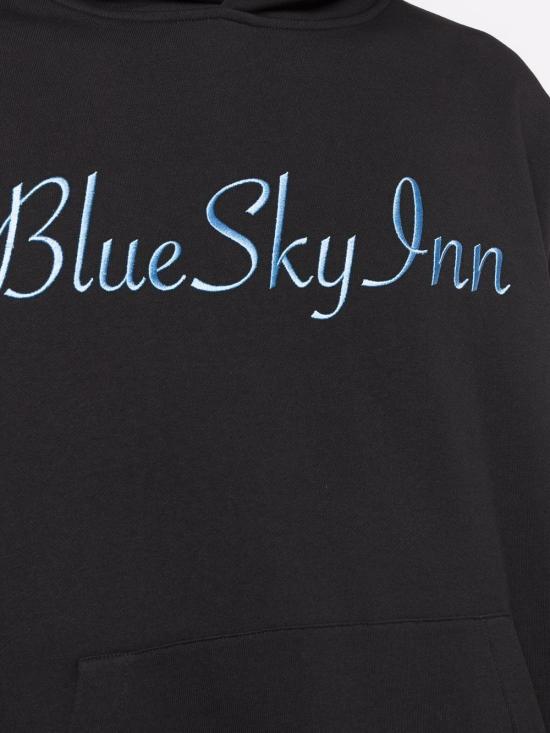  블루스카이인 후드 티셔츠 BS2102HO001 BLACK Black - BLUE SKY INN