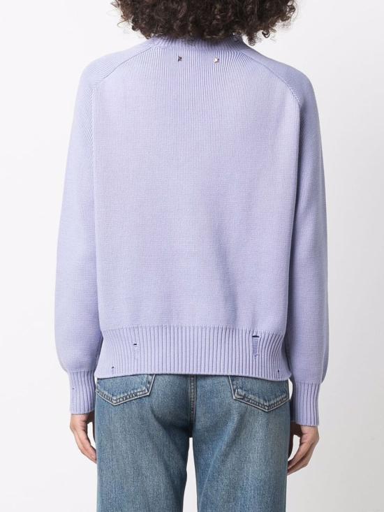  골든구스 스웨터 GWP00765 P00043245115 Lilac - GOLDEN GOOSE