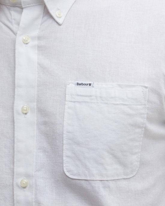 26SS 바버 긴팔 셔츠 MSH5090 White - BARBOUR
