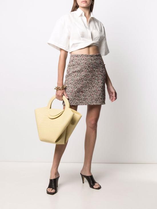  보테가베네타 DOLL 라지 옐로우 토트백 658516 VA4509414 Beige - BOTTEGA VENETA