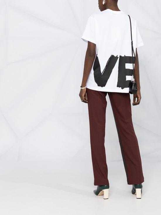  버버리 반팔 티셔츠 8037303 CARRICKA1464 White - BURBERRY