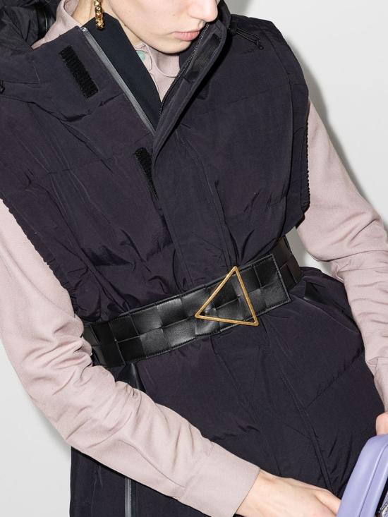  보테가베네타 레귤러 벨트 651252 VMAY28425 Black - BOTTEGA VENETA