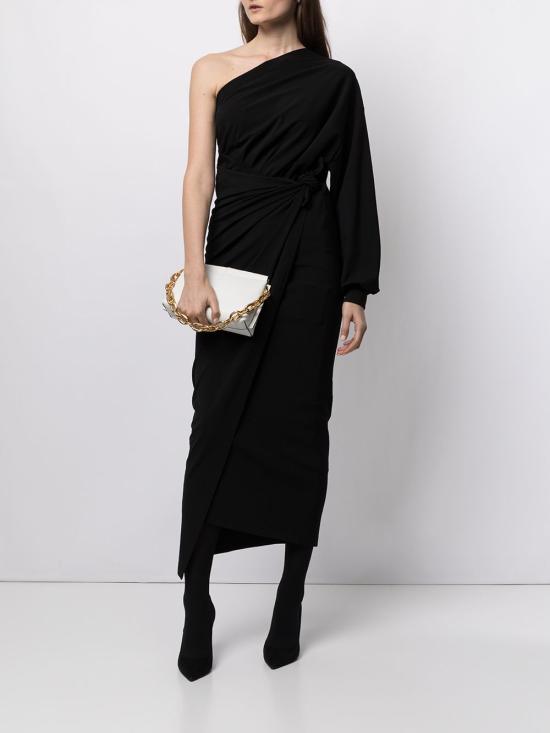  발렌시아가 롱 원피스 659074 TJV021000 Black - BALENCIAGA