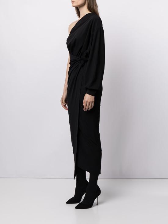  발렌시아가 롱 원피스 659074 TJV021000 Black - BALENCIAGA