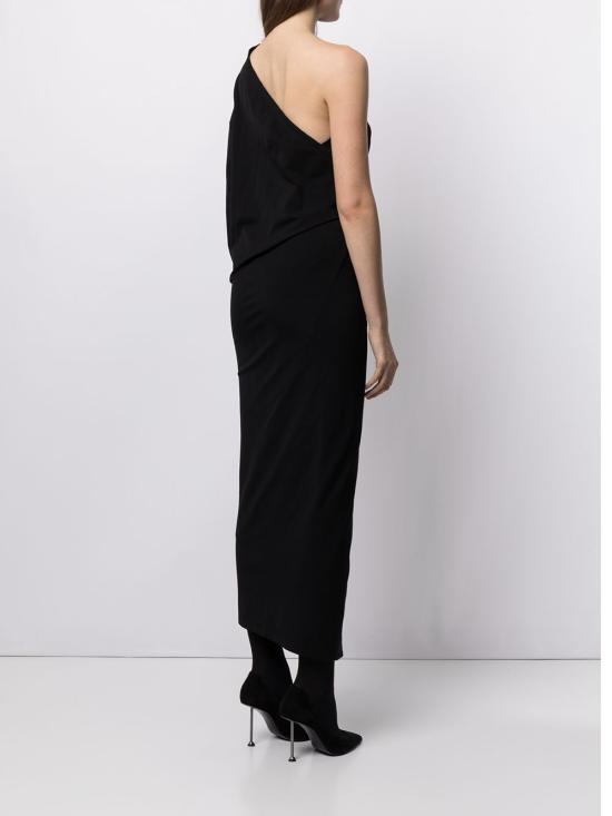  발렌시아가 롱 원피스 659074 TJV021000 Black - BALENCIAGA