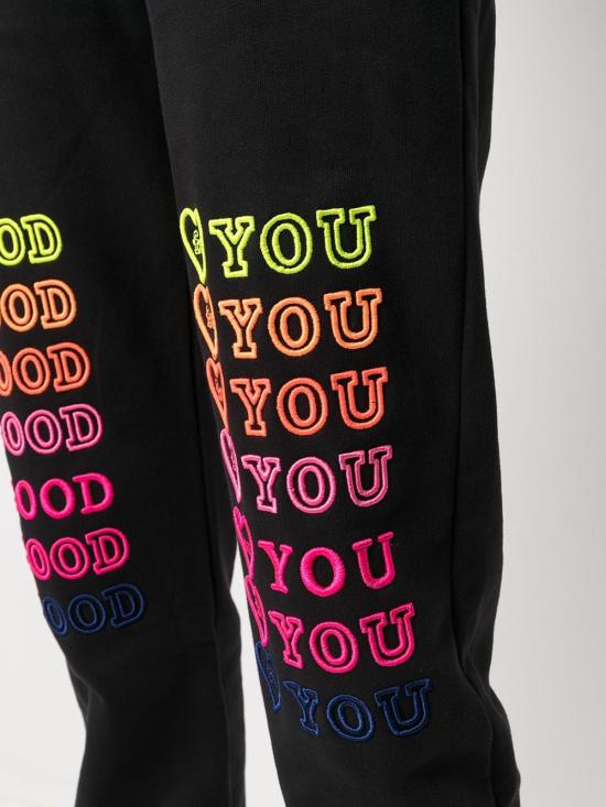  아이린이즈굿 트레이닝/조거 팬츠 IGSP003 BLACKMULTI Black - IRENEISGOOD