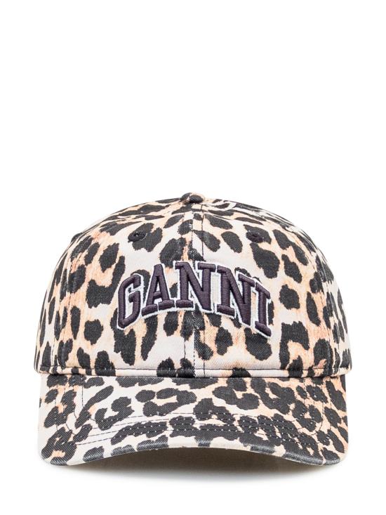 26SS 가니 볼캡 A6898943 LEOPARD DOM