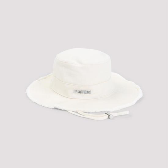 26SS 자크뮈스 버킷햇 ACU00002AE00014110 OFF WHITE DOM - JACQUEMUS