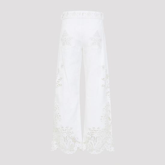 26SS 팜 리오 데님 팬츠 349731 White - FARM RIO