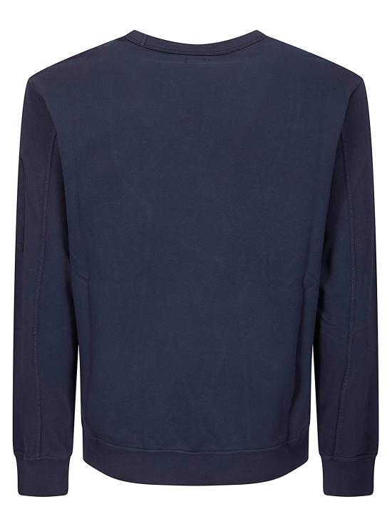 26SS 씨피 컴퍼니 라이트 플리스 크루넥 렌즈 스웨트셔츠 RCCMSS711A002246G888 TOTAL ECLIPSE DOM - C.P. COMPANY