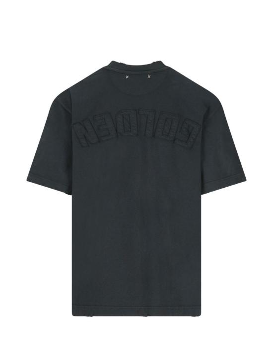 26SS 골든구스 반팔 티셔츠 GUP01873P 00157690456 Black - GOLDEN GOOSE