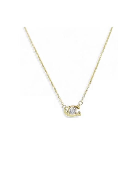 26SS 코치 목걸이/팬던트 493112GLD 110 Golden