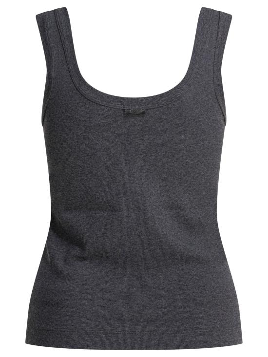 26SS 브루넬로 쿠치넬리 민소매 티셔츠 M0TC8FX210CV563 - BRUNELLO CUCINELLI