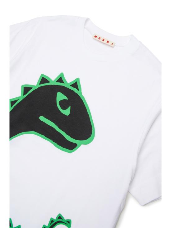 26SS [키즈] 마르니 티셔츠 M01712K M00L90M100 WHITE - MARNI