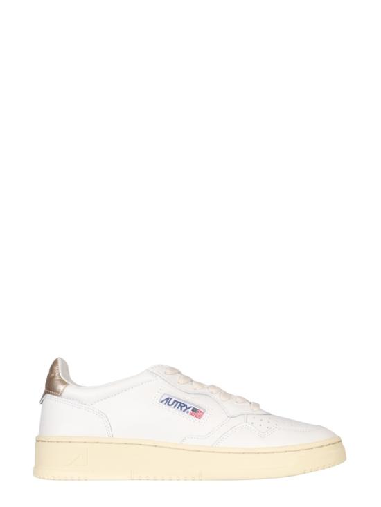 26FW 오트리 메달리스트 로우 레더 스니커즈 AULW LL06 WHITE