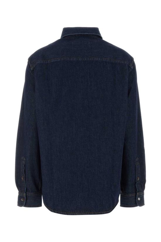 26SS 아미 데님 데님 셔츠 USH786 DE0123402 BLUE - AMI