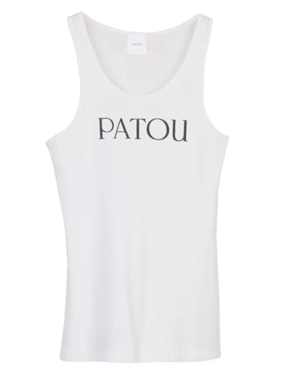 26SS 파투 민소매 티셔츠 JE015 9994001W WHITE