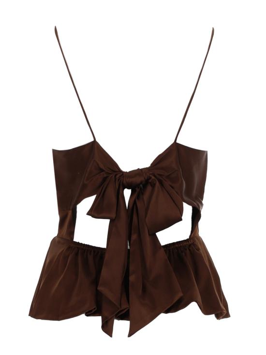 26SS 더 가먼트 민소매 티셔츠 22109 514 BROWN - THE GARMENT