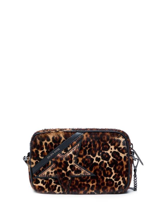 26SS 골든구스 미니 스타 크로스백 GWA00228A000789 81629 BEIGE BROWN LEO BLACK