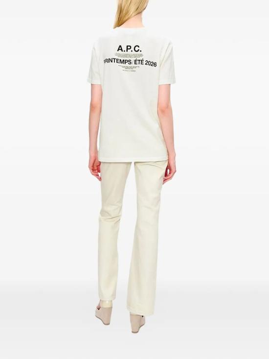 26SS 아페쎄 반팔 티셔츠 COHBS M26465 AAC OFF WHITE - A.P.C.