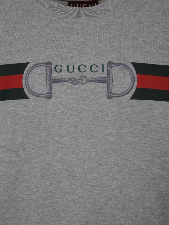 26SS 구찌 긴팔 티셔츠 848737XJHOK 1056 GREY MELANGE MIX - GUCCI