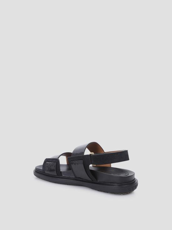 26SS 마르니 샌들 FBMS018001P7615 00N99 BLACK - MARNI
