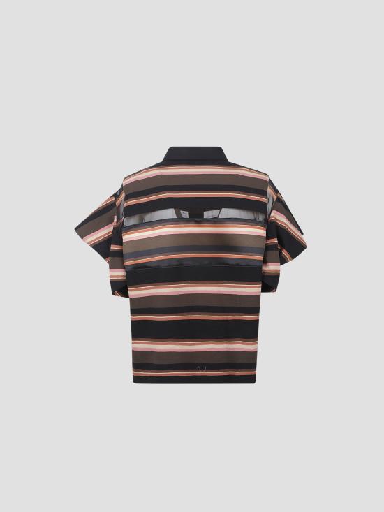 26SS 사카이 반팔 티셔츠 2608379 727 KHAKI PINK - SACAI