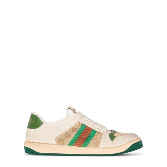 26SS 구찌 스크리너 레더 스니커즈 5704439Y920 9666