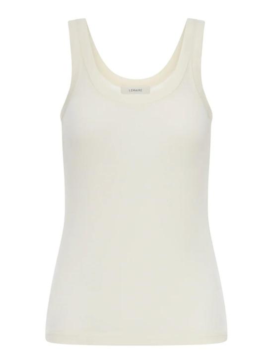 26SS 르메르 저지 탱크탑 TS0001LJ1016 WH048 LIGHT CREAM