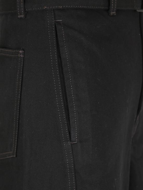 26SS 르메르 트위스트 벨티드 팬츠 PA326LD1055 BK999 BLACK - LEMAIRE