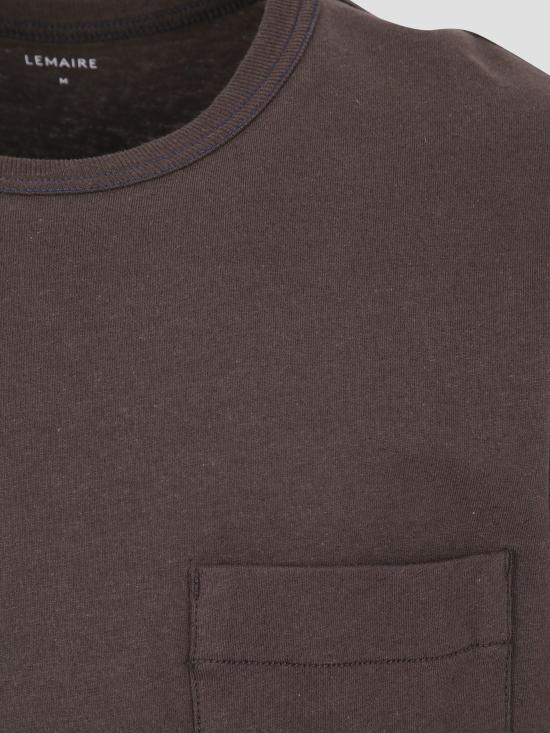 26SS 르메르 반팔 티셔츠 TS0010LJ1010 BR512 RISTRETTO - LEMAIRE