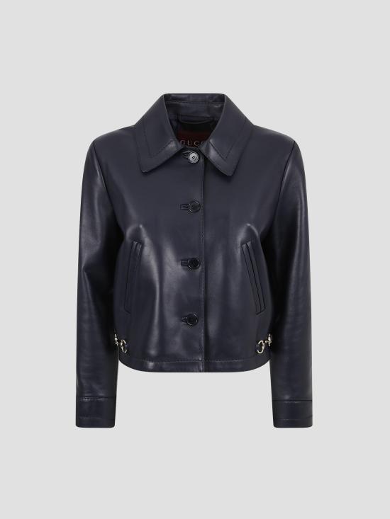 26SS 구찌 자켓 815063XNBBP 4001 BLUE NAVY