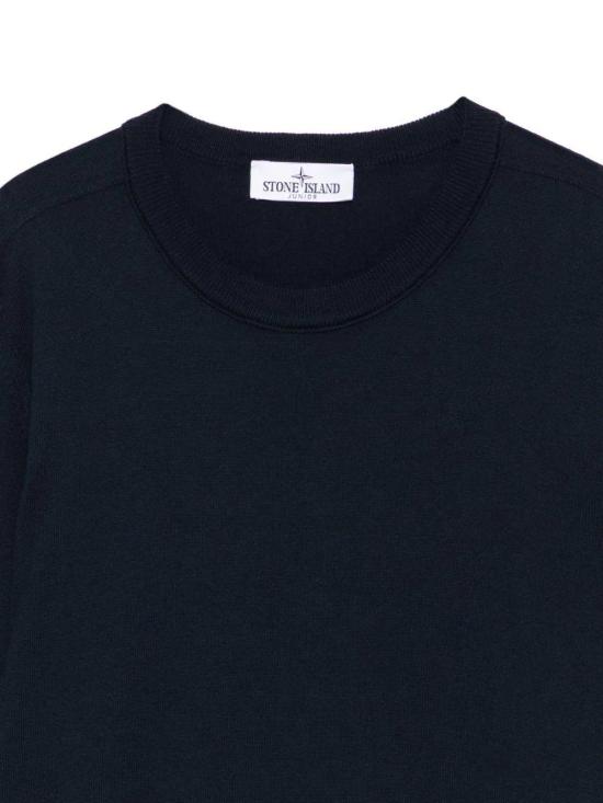 26SS [키즈] 스톤 아일랜드 트레이닝 상의 L1S165100001S00B2 V0020 NAVY BLUE - STONE ISLAND