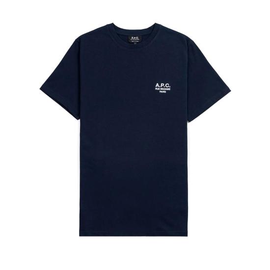 26SS 아페쎄 루 마담 스탠다드 티셔츠 COHBUM26388 TIQ DARK NAVY ECRU