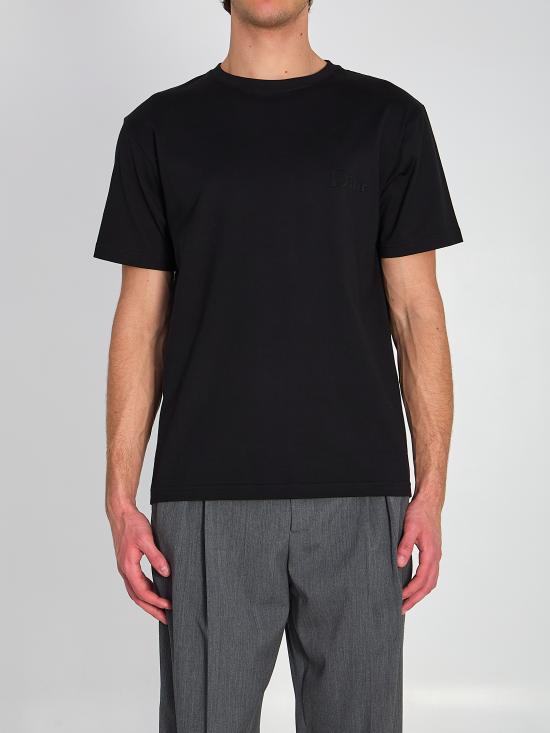 26SS 디올 반팔 티셔츠 683J606 BLACK