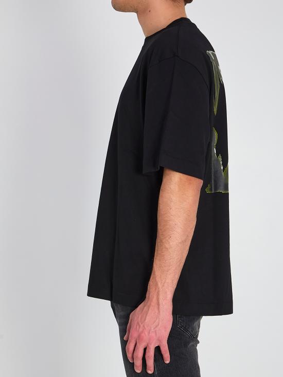 26SS 오프화이트 반팔 티셔츠 OMAA120S26 BLACK - OFF WHITE