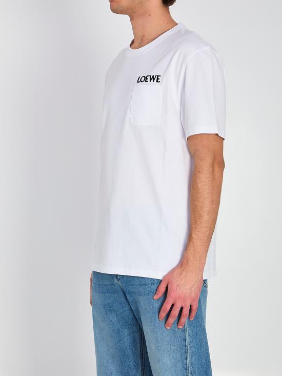 26SS 로에베 반팔 티셔츠 H526Y22XDE WHITE - LOEWE