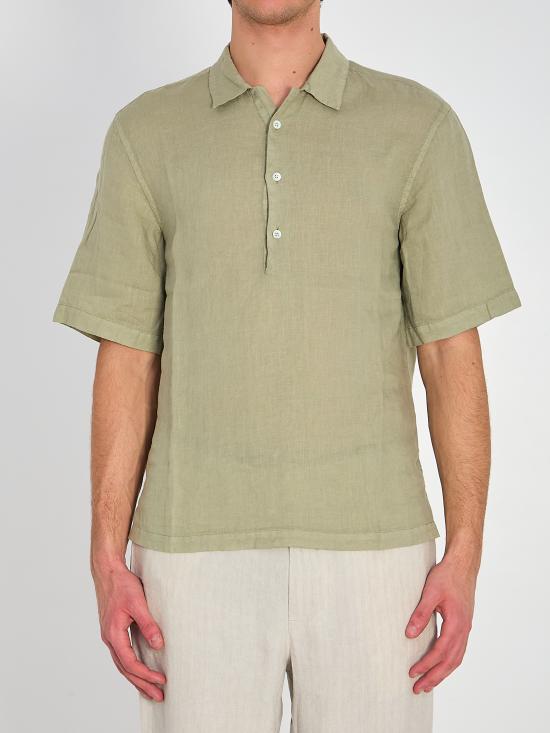 26SS 바레나 긴팔 셔츠 CAU5459 GREEN