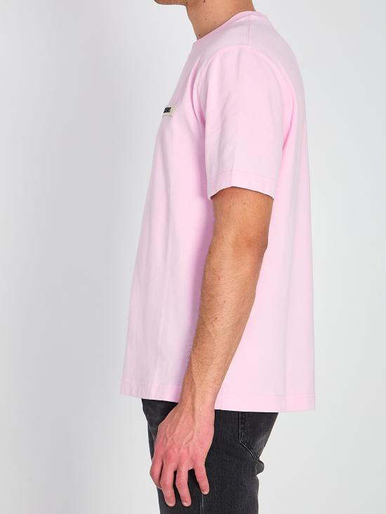 26SS 자크뮈스 그로그랭 로고 티셔츠 TSM00133A PINK - JACQUEMUS