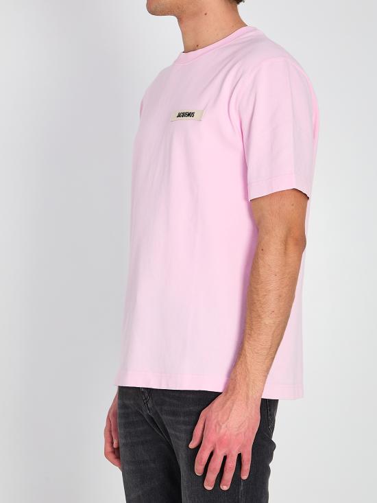 26SS 자크뮈스 그로그랭 로고 티셔츠 TSM00133A PINK - JACQUEMUS