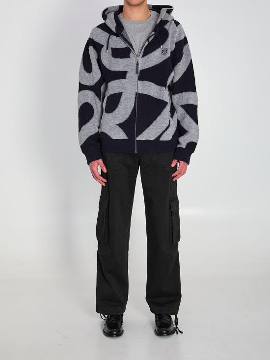 26SS 로에베 긴팔 티셔츠 H526Y25X86 GREY - LOEWE