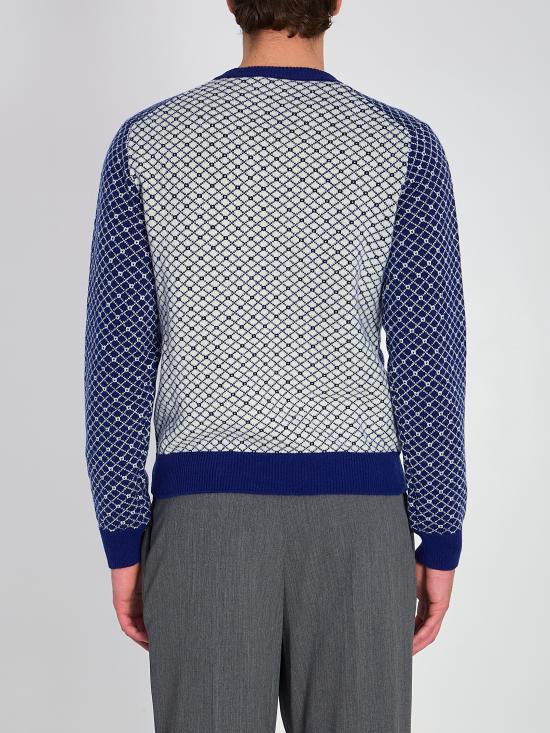 26SS 디올 스웨터 683M628 BLUE - DIOR