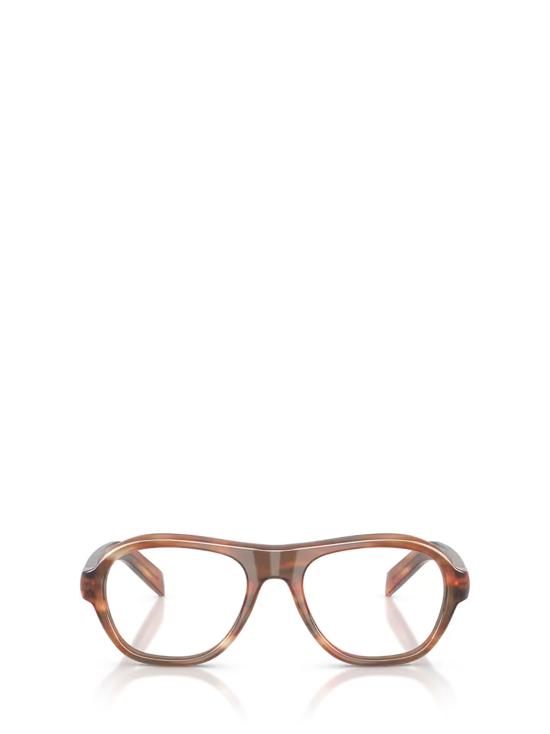 26FW 프라다 안경 PR C12V 24G1O1 STRIPED OAK