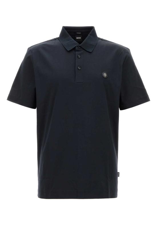 26SS 보스 폴로 티셔츠 50555829 404 Black